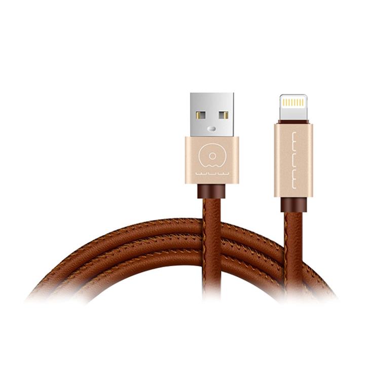 کابل تبدیل USB به لایتنینگ دبلیو یو دبلیو مدل X01 طول 2 متر Wuw X10 USB To Lightning Cable 2m